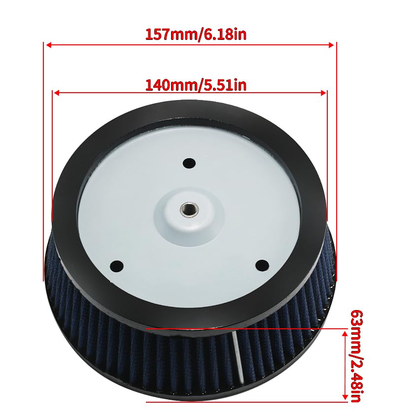 Air filter HD-0800 air filter for Harley Davidson Road King,Dyna,Softail,Night Train,Fat Boy,Heritage Softail,Glide for Harley Davidson Air filter for Harley Davidson HD-0800