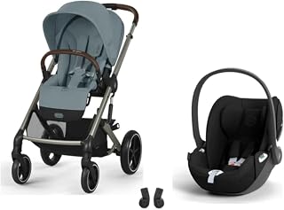 Cybex Balios S Lux Travel Sistem, Taupe Stormy Blue, Cloud T…