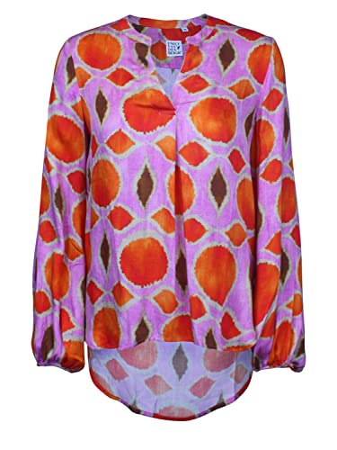 Emily van den Bergh, Shirtbluse 8017-153640, Color 493 pnk orange dots, Gr....