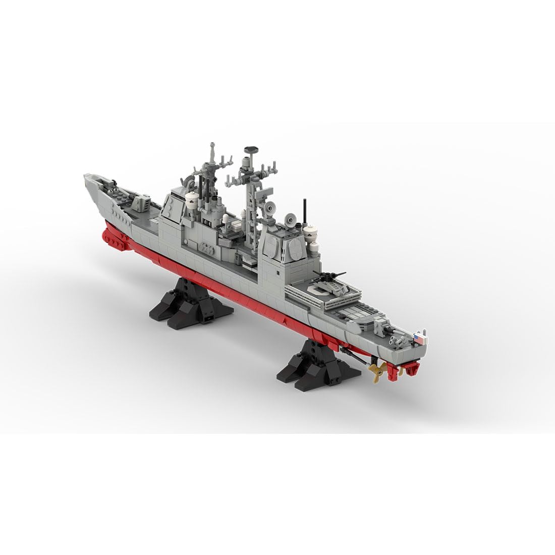 Amazon.co.jp: WOWOBONTOY タイコンデロガ級巡洋艦ビルディング