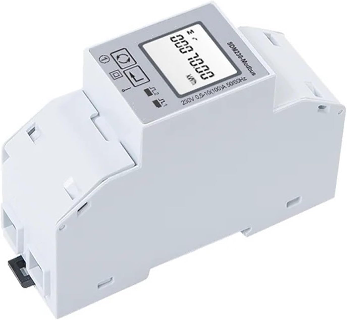 Energy Meter SDM230 220/230V Single Phase Double DIN Module Bi-Directional Multi Function RS485/ Output
