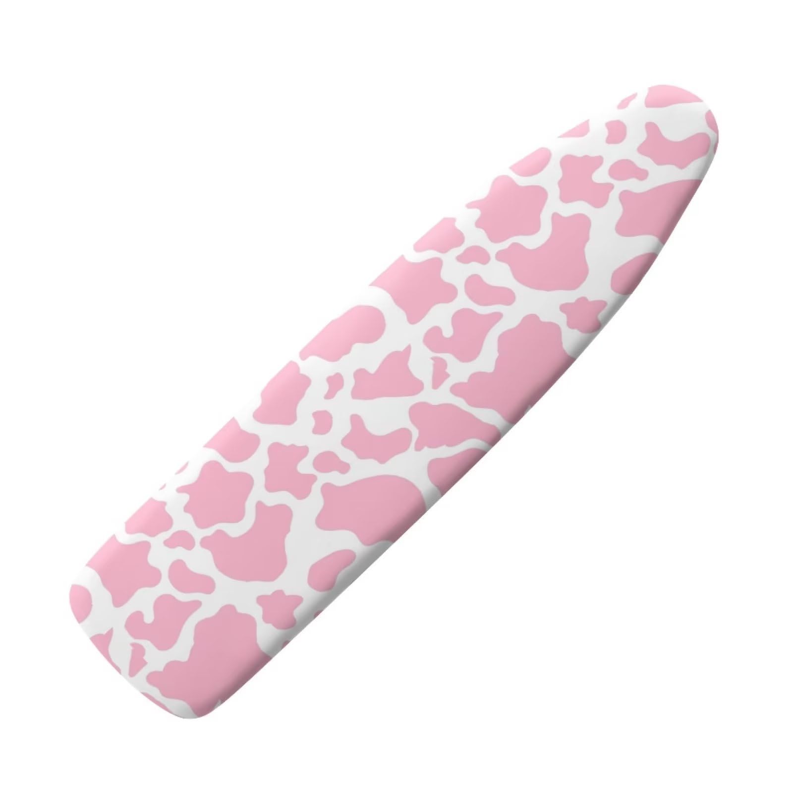 Dolyues Pink Cow Print Iron Board Cover Extra Thick Ironing Board Cover Heavy Duty Ironing Board Pad Protective Cover with Elastic Edge and Hook and Loop Fasteners, Easy to Install