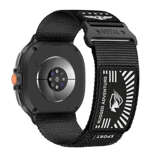 Bracelet Trail Loop pour Samsung Galaxy Watch 8 40mm 44mm et Classic 46mm en nylon robuste