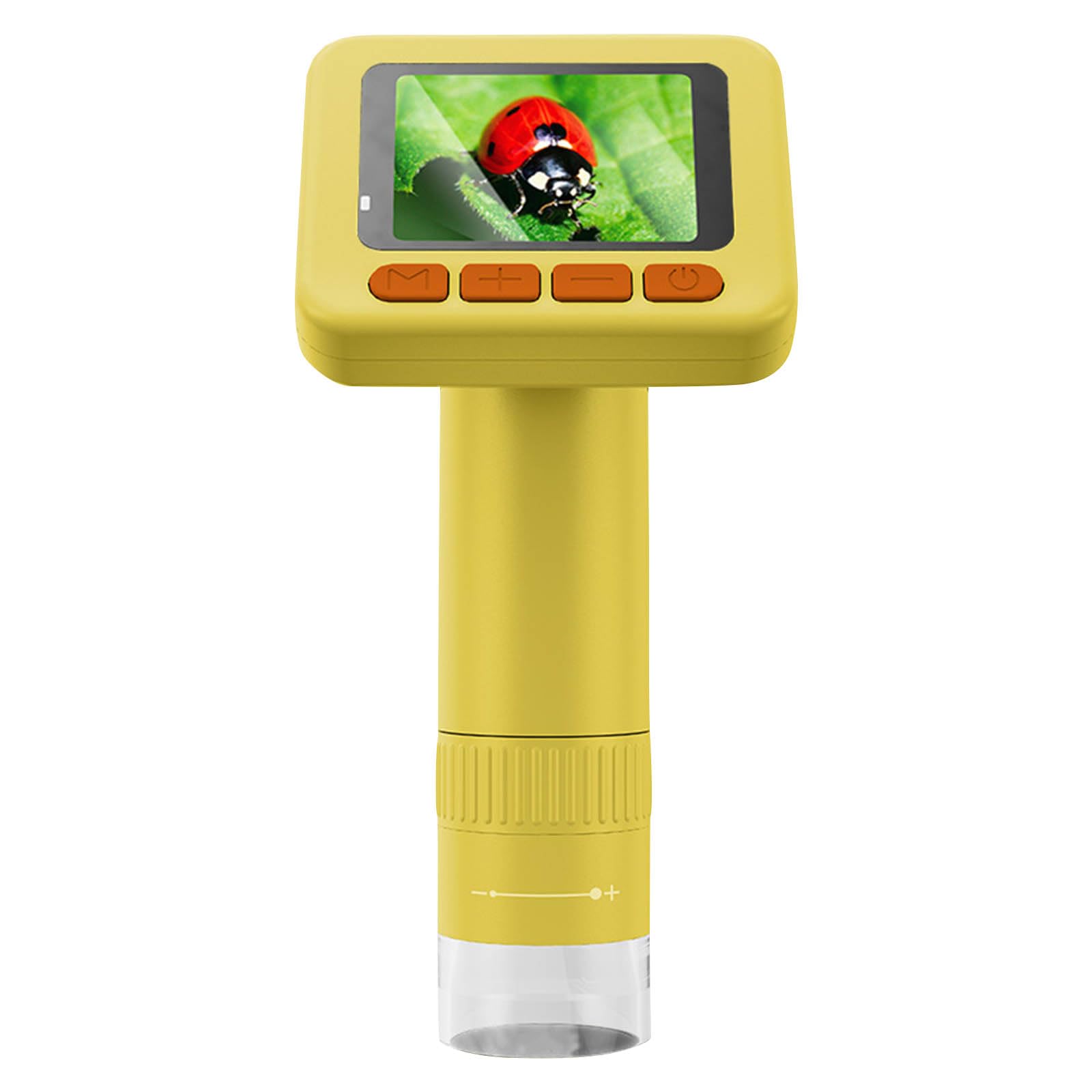 Hsioluted Yellow Professional 720P Handheld Instrument Thin Polystyrene Body 180 Moment Period Period Connection Ideal For Field Research And Labs Modifiable Led Instrument Rechargeable Transportable