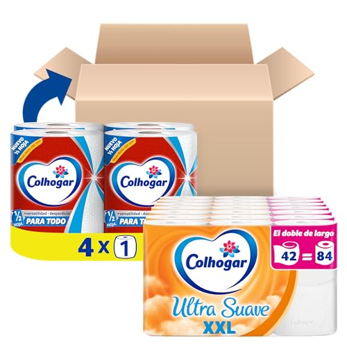 Colhogar Paratodo Jumbo x4 + Colhogar Ultra Suave x42=84