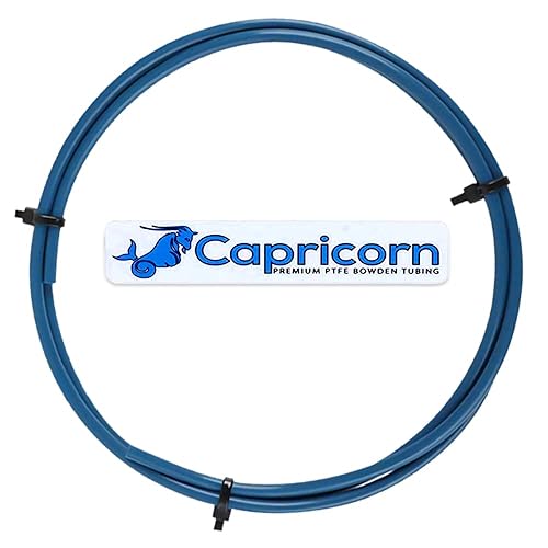 Creality Tubo de teflón Capricornio oficial de 3.3 ft PTFE Bowden de 0.069 in, filamento de baja fricción para impresoras 3D Ender 33 Pro3 V2 y 5