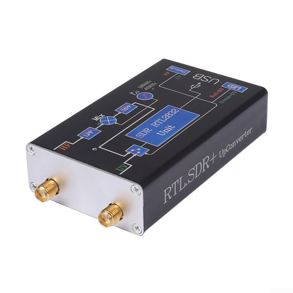 100 kHz - 1,7 GHz VHF/UHF RTLSDR+UpConverter SDR-Récepteur NFM/FM/DSB/USB/LSB/CW pleine bande RTL. SDRUpconverter SDRUSB Tuner Récepteur Lecteur Radio NFM DSB LSB CW