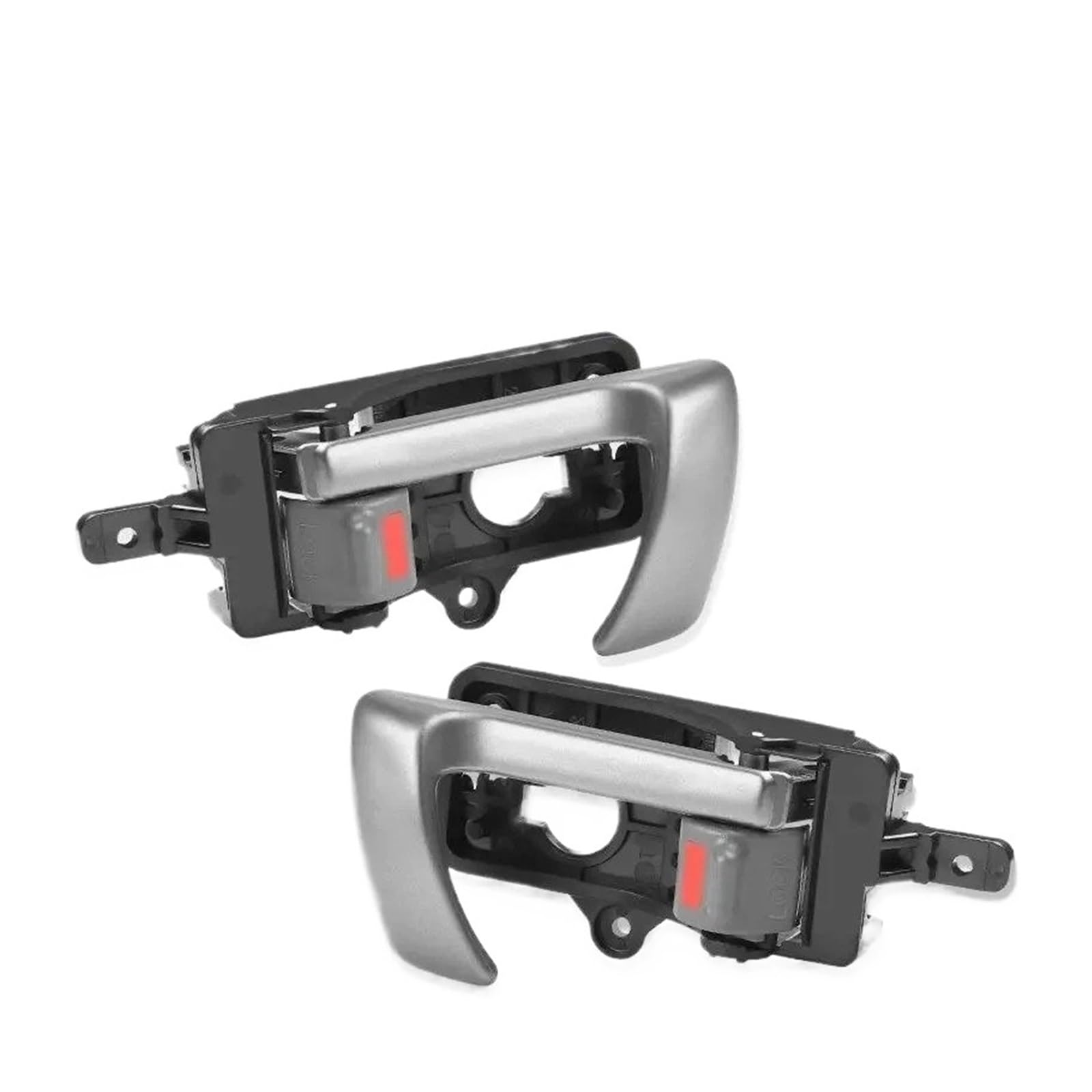 Wjwftcmk 2Pcs For Hyundai For Santa Fe 2007-2012 Right Side Interior Inner Inside Door Handle 82610-2B000 82620-2B000 826102B000 826202B000 Left Handle(2Pcs)