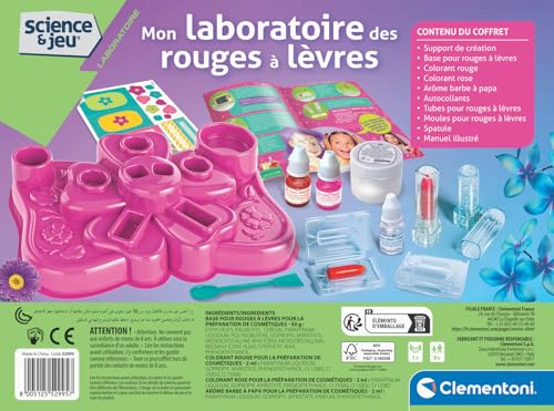 Clementoni Mon laboratoire des rouges à lèvres - vue 4
