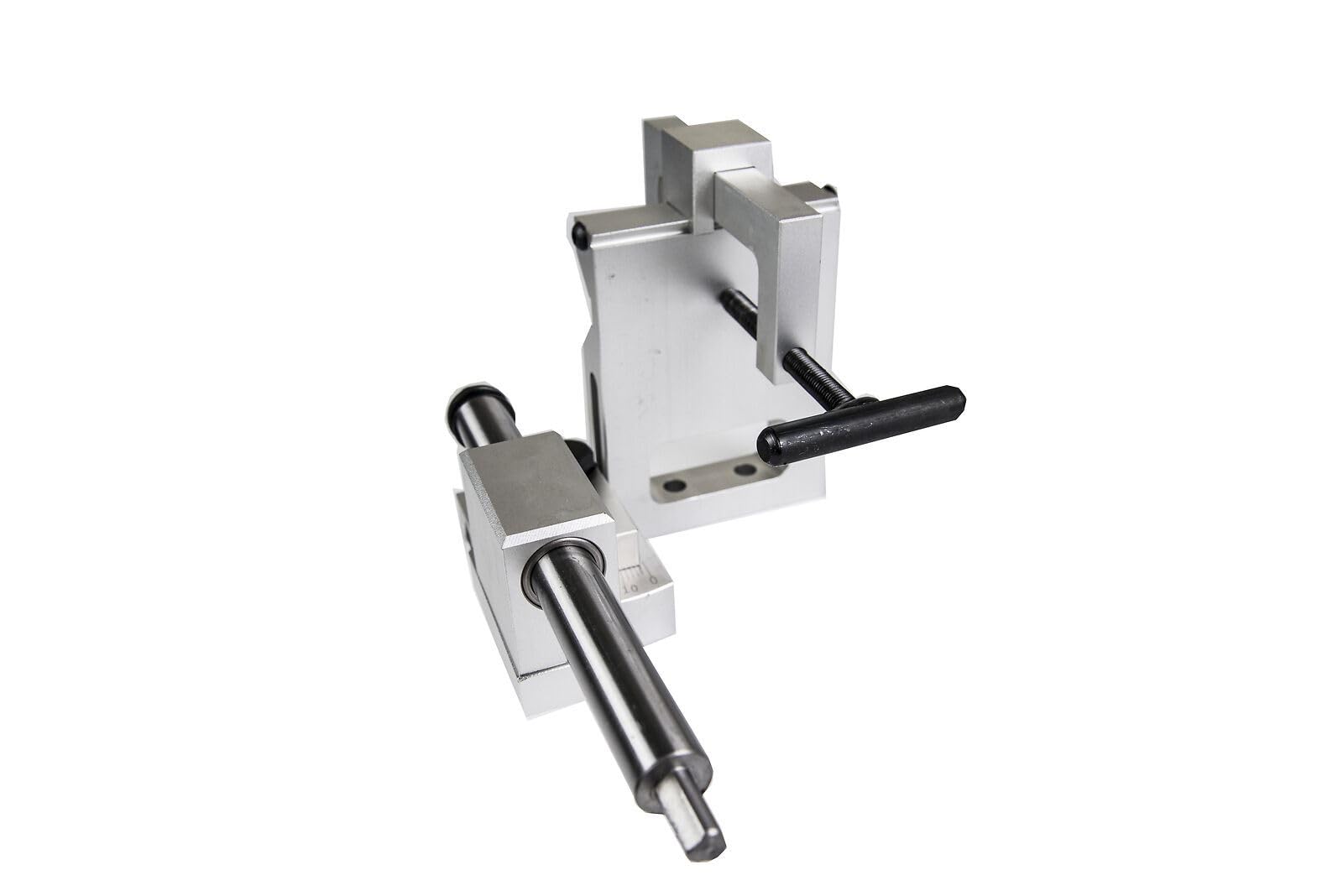 Jeremywell Herramienta profesional industrial para perforar y prensar tubos y tubos, hecha de aluminio, resistente, para ángulo de 0-50 grados, muescas de 3/4 a 3 pulgadas de orificio redondo de tubo