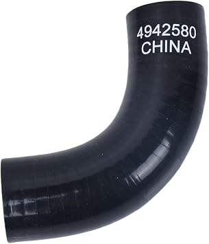 Hose Elbow Compatible with Cummins Engine ISB6.7 QSB6.7 QSC8.3 QSL9 Replace 4942580 3697611