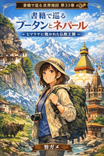 Travel Bhutan and Nepal Through Books: Buddhist Kingdoms of the Himalayas Travel the World Through Books (Japanese Edition)