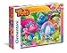 Clementoni Trolls Supercolor Puzzle Maxi, Multicolore, 104 Pezzi, 23981