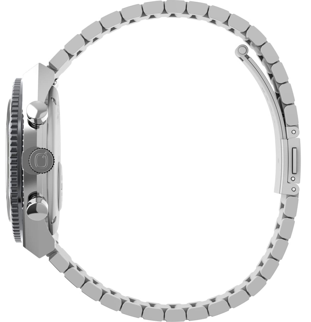 Timex Herren Chronograph Quarz Armbanduhr Q GMT Chrono