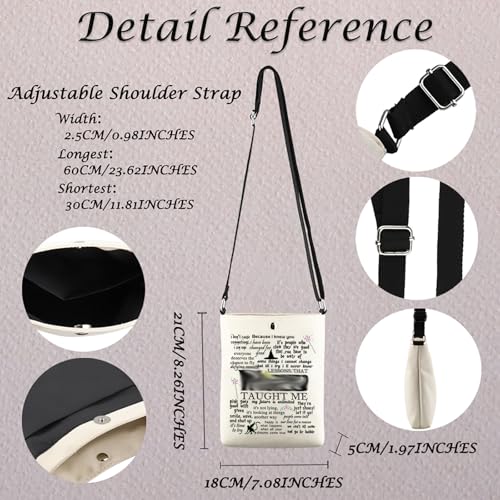 MNIGIU W Musical Encouragement Quote Crossbody Bag W Merch For W Musical Fans2