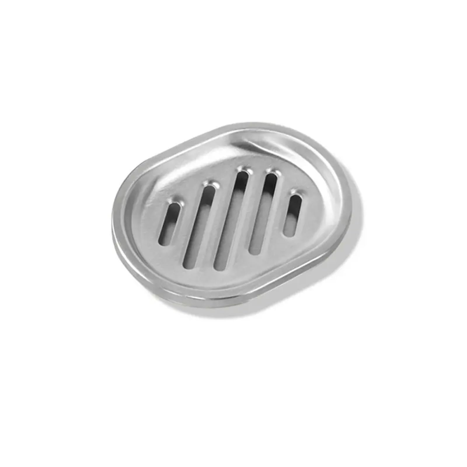 Stainless Steel Soap Dish Double Layer Drainable Storage Rack Container Tray Bathroom Kitchen Sink Organizer(Color-02)
