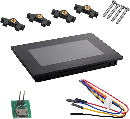 Nextion Inteligente 4.3 pulgadas HMI Display 5V Pantalla táctil capacitiva 480x272 TFT LCD wcaja de gabinete para Arduino (NX4827P043-011C-Y)