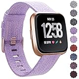 correa fitbit versa aliexpress INSTALACIÓN SENCILLA, EXTRACCIÓN RÁPIDA: el fuerte conector de metal de nuestra cinta fitbit versa garantiza que su reloj esté estable y seguro, no se preocupe por caerse, los cortes precisos aseguran una instalación y extracción rápidas en minutos.