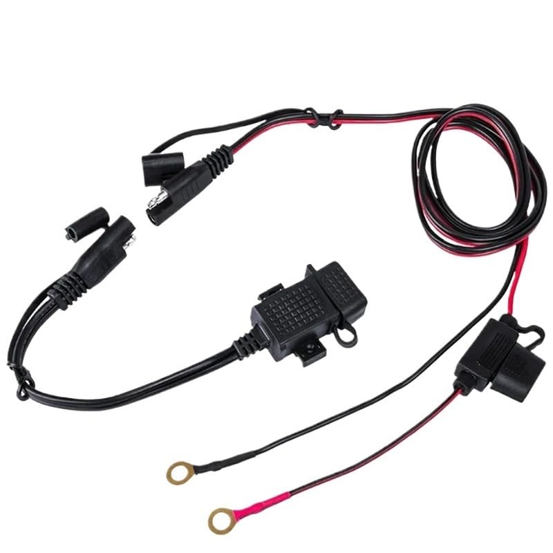 car part Chargeur USB simple for moto, étanche 12 V-24 V, avec câble