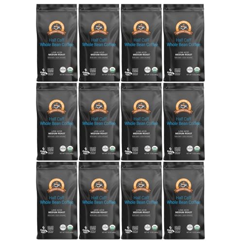 Alex's Low Acid Half Caff Organic Coffee