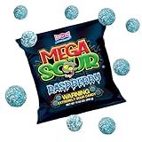 BARNETTS MEGA SOUR RASPBERRY 500g