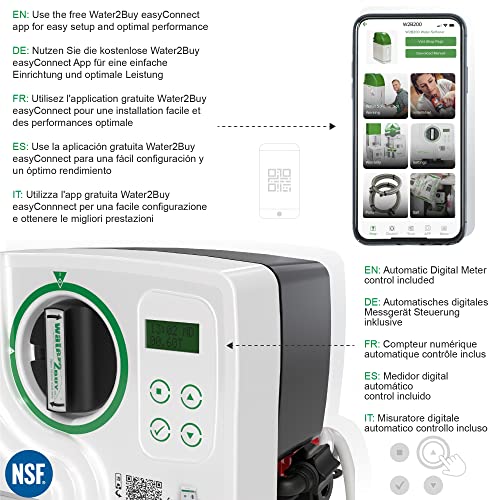 Water2Buy-W2B200-Water-Softener-Efficient-Digital-Meter-Softener-up-to-6-People--Filtered-Soft-Water-1500Litresday-NSFFDSISO-9001-14001-Certified-100-Limescale-Removed