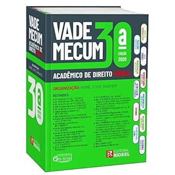 Capa do livro Vade Mecum Acadêmico De Direito Rideel 2020 - Tradicional