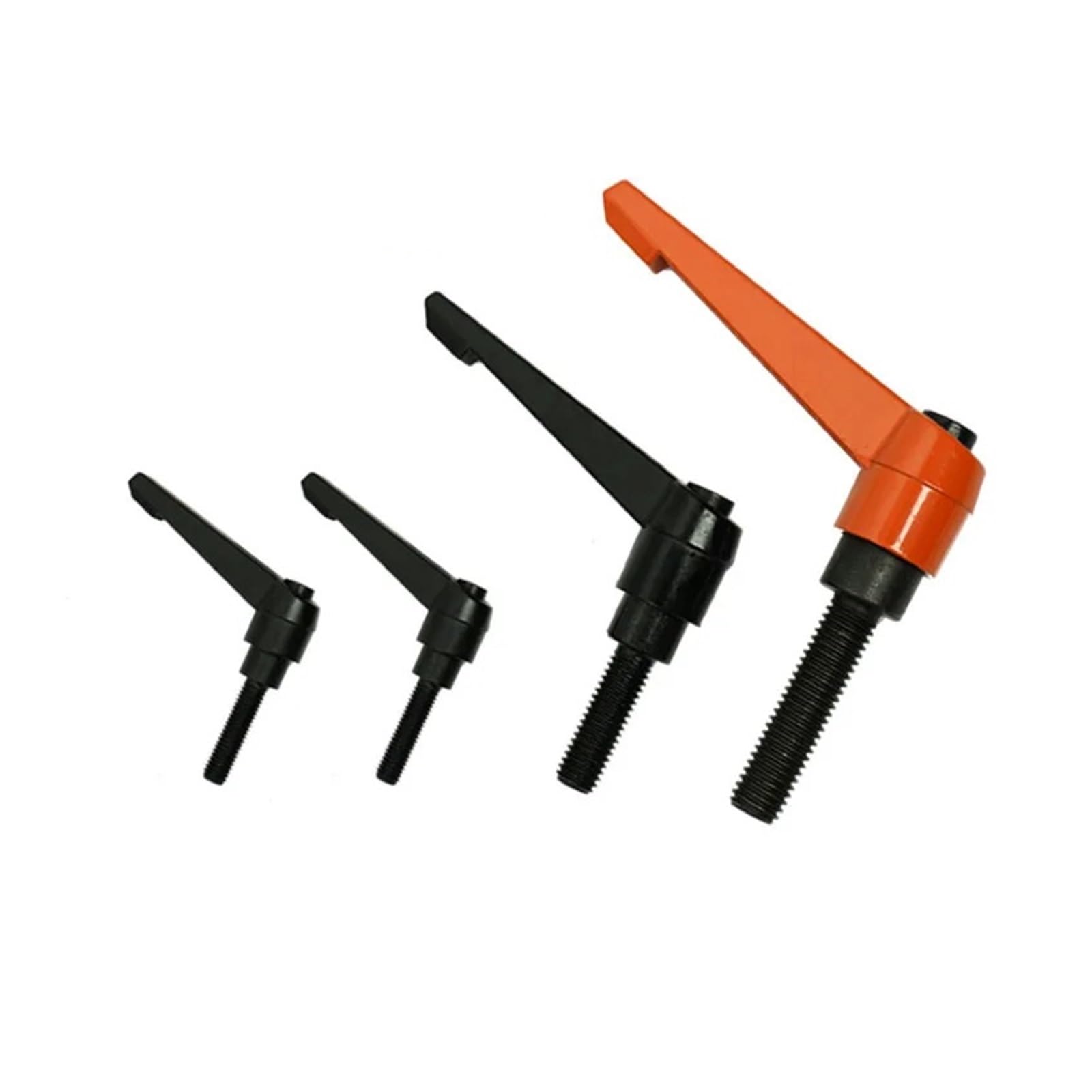 Leva della maniglia di bloccaggio M4-M12 in acciaio legato | Leva di bloccaggio regolabile for macchinari con meccanismo di bloccaggio sicuro(Orange,M10x70)