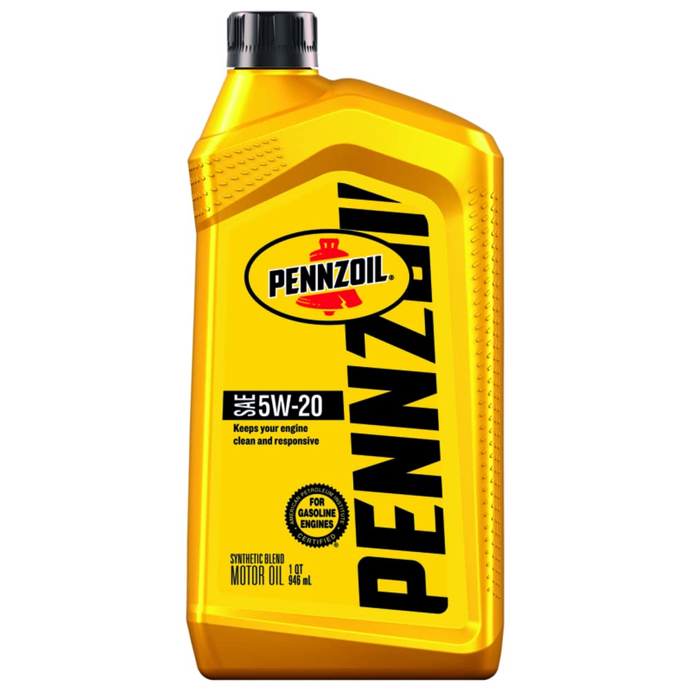 Pennzoil 5W-20 4-Cycle Synthetic Blend Motor Oil 1 qt. - Total Qty: 6