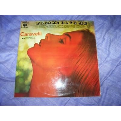 CARAVELLI Please Love Me Italian promo LP 1967