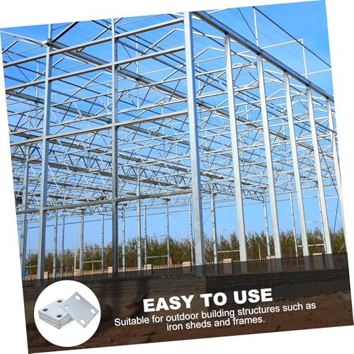 Plaque soudable pour support Zerodeko en acier perforé pour structure industrielle - 3