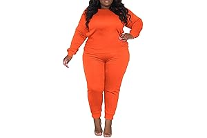Curvaceous Comfort: Enchanting Plus Size Two Piece Outfits for Women
