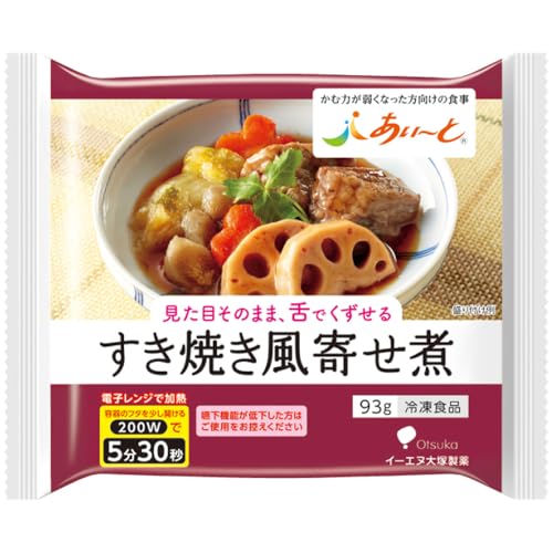 【冷凍介護食】摂食回復支援食あいーと すき焼き風寄せ煮のサムネイル