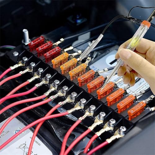 Kit de fusibles para automóvil con 306 piezas y probador de circuito para reparación y mantenimiento eléctrico automotriz miniatura 5