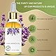60ml Lavendel Hair oil, Haarwachstum Öl, Haaröl Wachstum, Hair Growth Oil, Kopfhaut Pflege Haaröl, Stimuliert Haarwachstum, Haar & Hautpflege für Haarausfall Frau und Männer,Violett