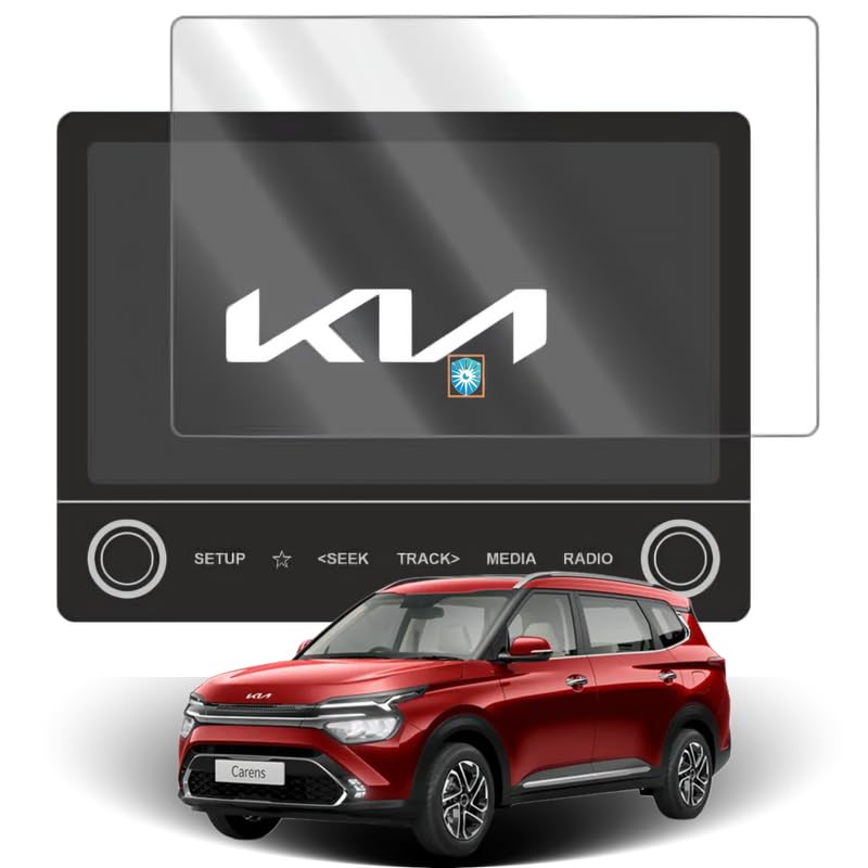 Image of Kia Carens (8 Inch) Touchscreen Protector Guard - (Not a Tempered Glass)