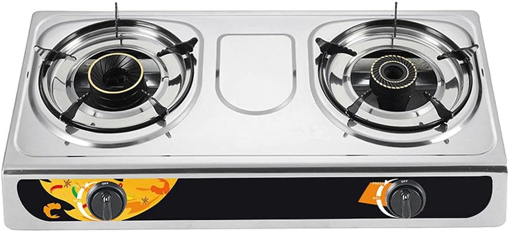 Dan&Dre Gas Stove Support Rings -2pcs Wok Support Stands for Gas Hobs and High-temperature Pan Holder Stove Iron Trivets Gas Burner Support for Pot