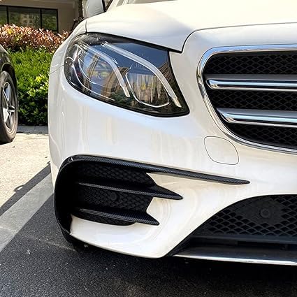 Car Front Lower Bumper Lip Spoiler für Mercedes-Benz Classe E W213, Sport-Performance Frontspoiler Auto Frontlippe Spoiler Frontspoiler-Stoßfängerlippe,B