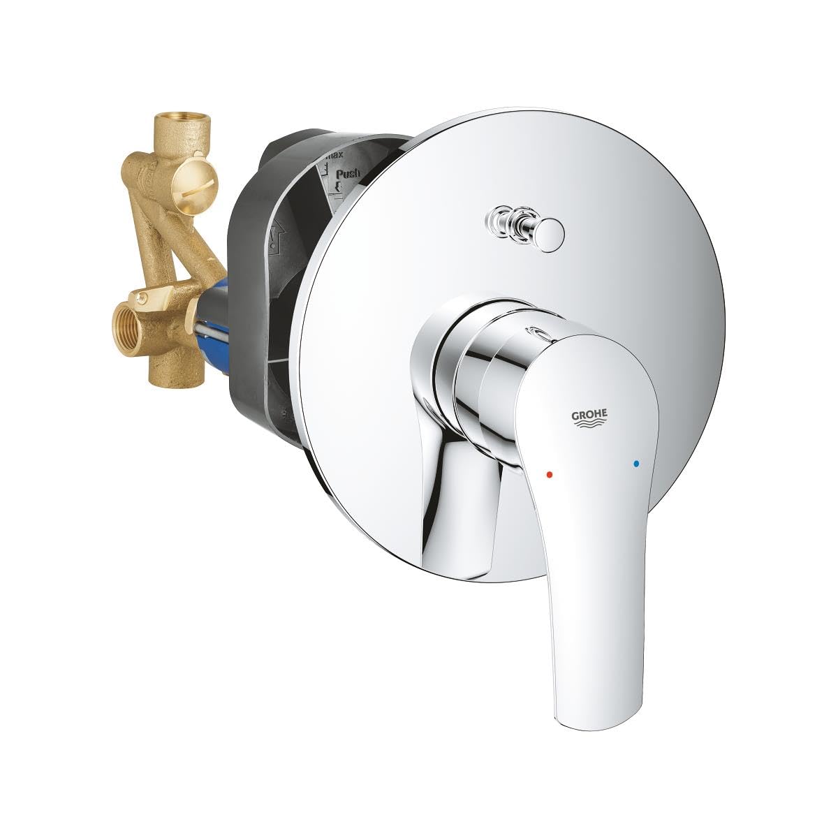 Eurosmart Single-lever bath/shower mixer, 33305003