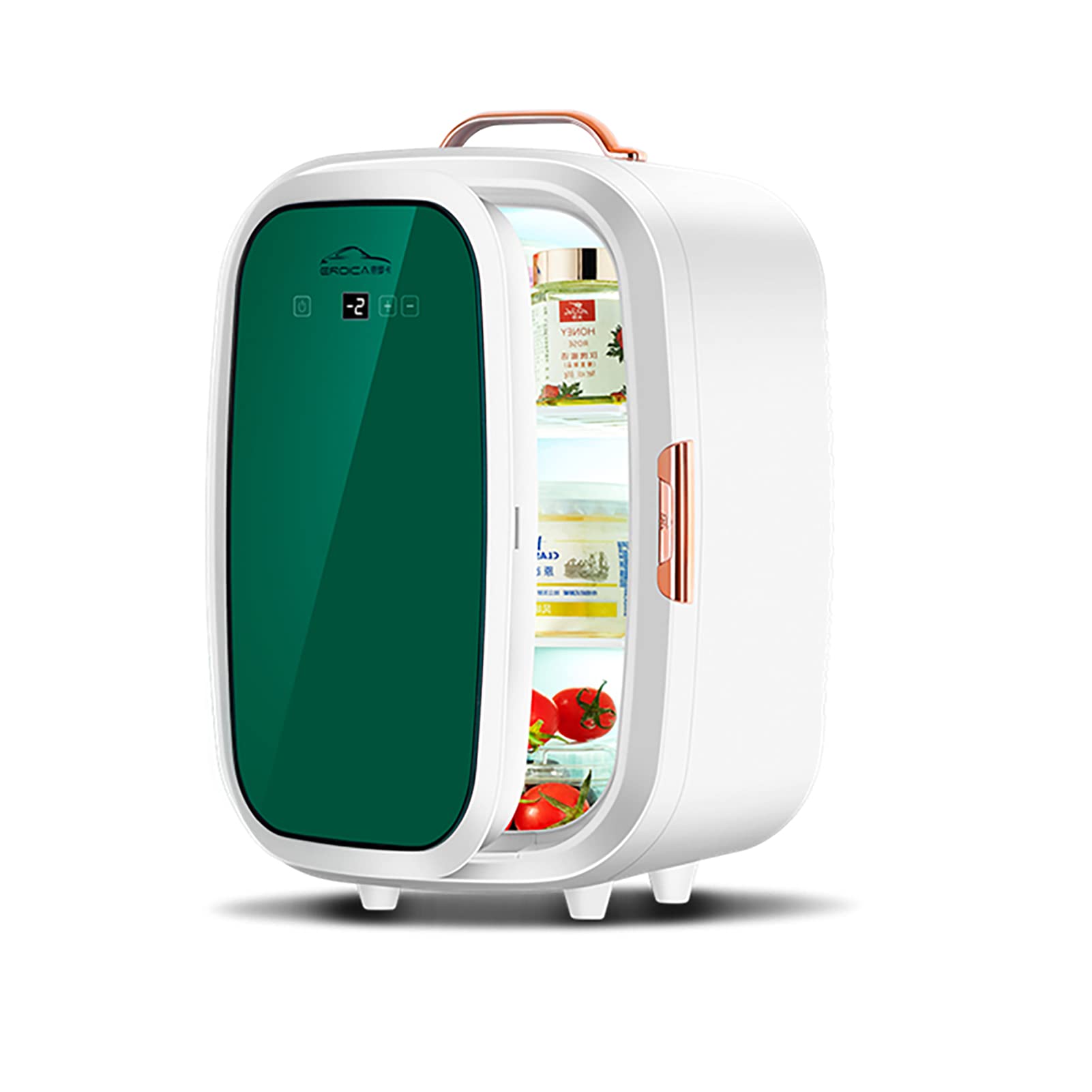 Buy Mini Fridge AC/DC Portable Thermoelectric Cooler and Warmer for Skincare, Foods, Medications