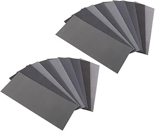RUNROTOO 90 Sheets Wet and Dry Sandpaper Furn...,