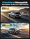 Dashcam Auto Vorne Hinten 4K+1080P, Navycrest 5GHz WiFi Dash Cam mit 64GB SD Karte, Dual Auto Kamera mit Super Nachtsicht, WDR, G-Sensor, 24/7 Parküberwachung, Loop-Aufnahme, APP Steuerung, Max 256G