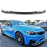 GTS Style Carbon Fiber Front Bumper Lip Splitter Spoiler Compatible for 2015-2019 BMW F80 M3 F82 F83 M4