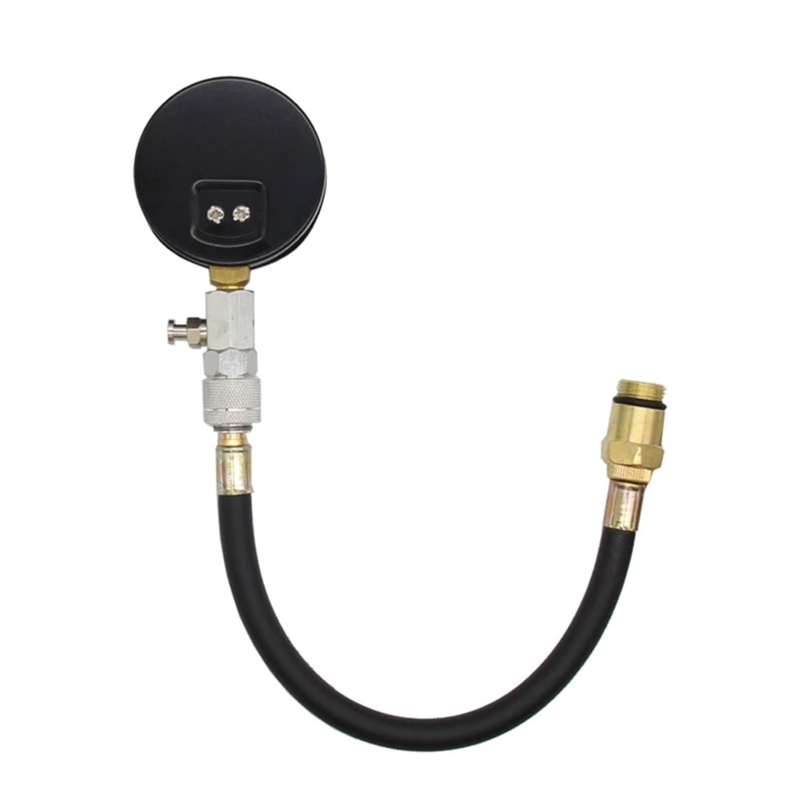 Comprobador de compresión de Motor de Gasolina, Kit de manómetro para automóvil de 0 a 300 PSI, diagnóstico de Cilindros con Adaptador para manómetro Digital de automóvil