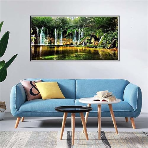 Peinture diamant pour salon et chambre : kit de broderie Alaoan 70x140