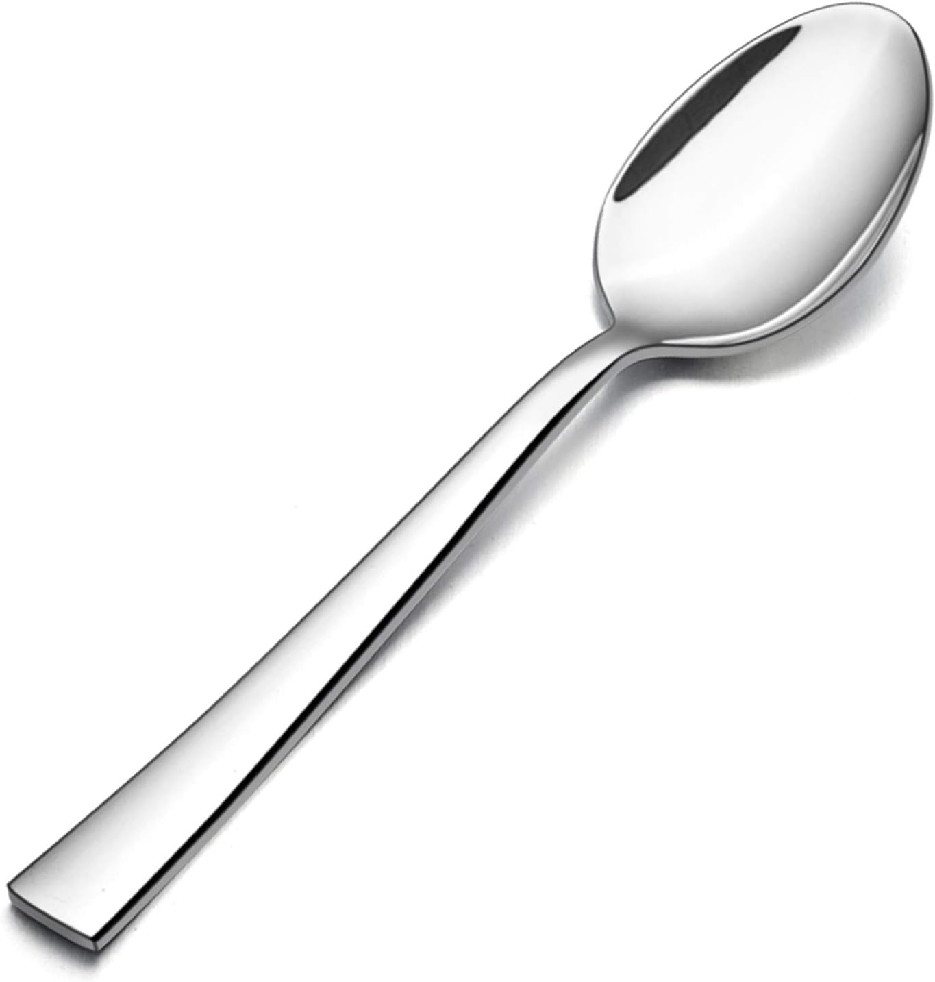 Dinner Forks Set of 6, 7.5 Inch Stainless Steel Forks for Home, Kitchen or Restaurant, Non-toxic & Mirror Polished, Squared Edge & Dishwasher Safe — Amazon image 3