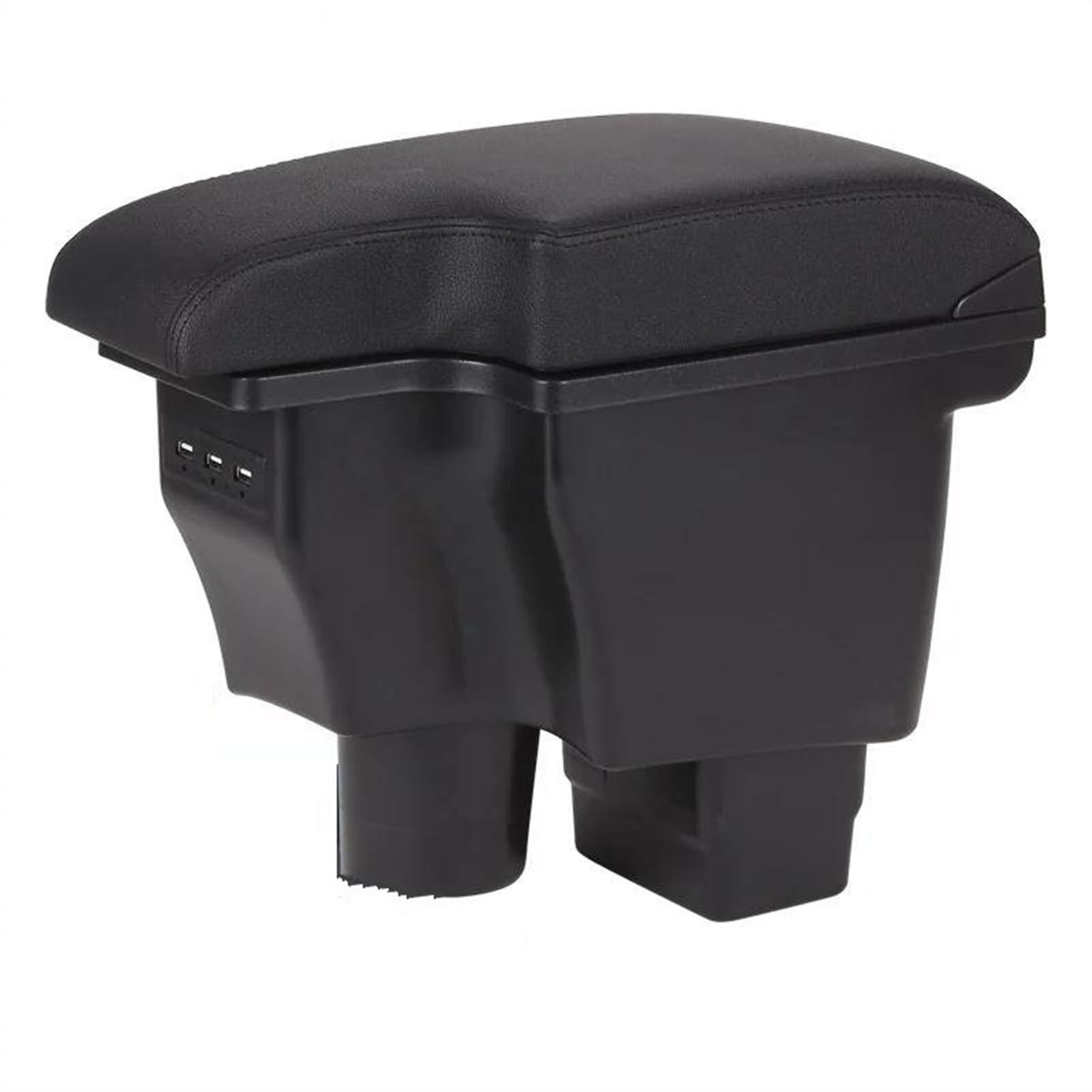 NMJLQW Storage Rack Car Center Console Storage Box Armrest Box Storage Box Modification Accessories For 2 Skyactiv Version Cx3 CX-3(A2 Artificial leather)