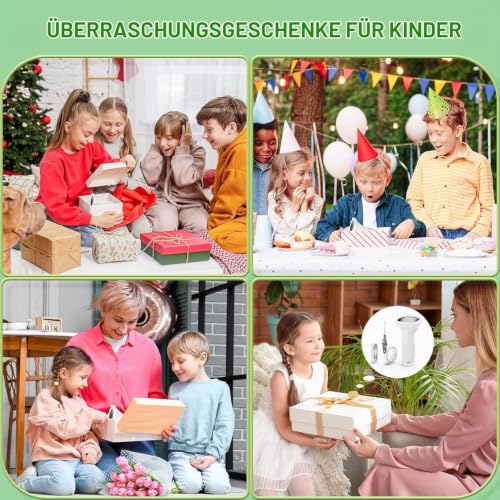 Digitales Mikroskop für Kinder, 1000X, Foto & Video (Weiß) – Ansicht 6