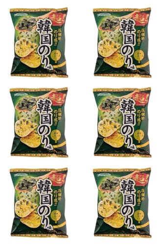 【まとめ買い】ポテトチップス 超！韓国のり味 6袋のサムネイル