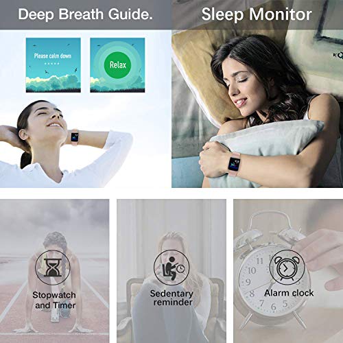Fitpolo IDW19 Smart Watch For Women,1.8 Inch Touchscreen Fitness Tracker Bluetooth Call Alexa Spo2 Heart Rate Monitor Sleep Calorie Step Counter Waterproof Activity Tracker And Smartwatch thumb #7